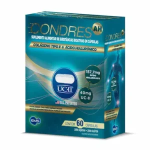 Dermocosmético Suplemento Alimentar Condres Ah com 60 Cápsulas